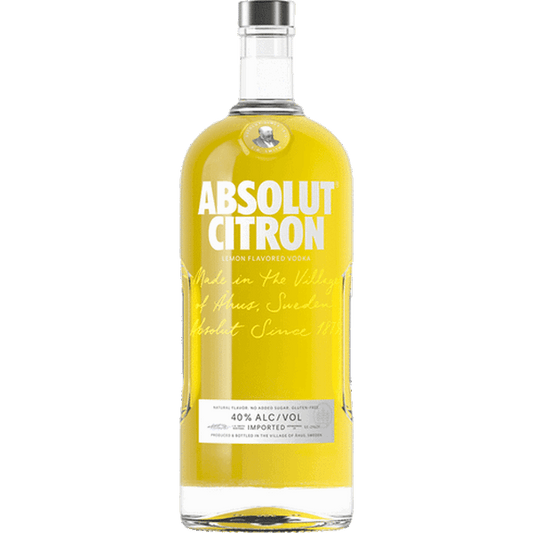 ABSOLUT Vodka Citron - Liquor Bar Delivery