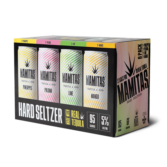 Mamitas Hard Seltzer - 8 packes - Liquor Bar Delivery