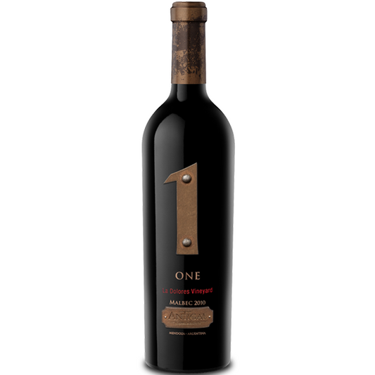 ANTIGAL Uno 1 Malbec La Dolores Vyrd '10 (wood case) - Liquor Bar Delivery