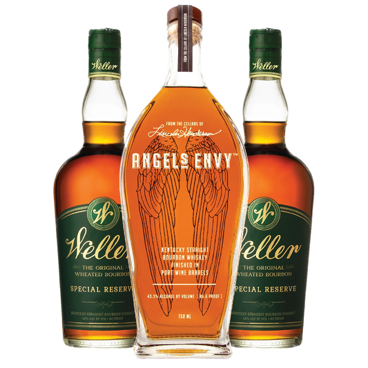 W.L. Weller and Angel's Envy Bourbon Package - Liquor Bar Delivery