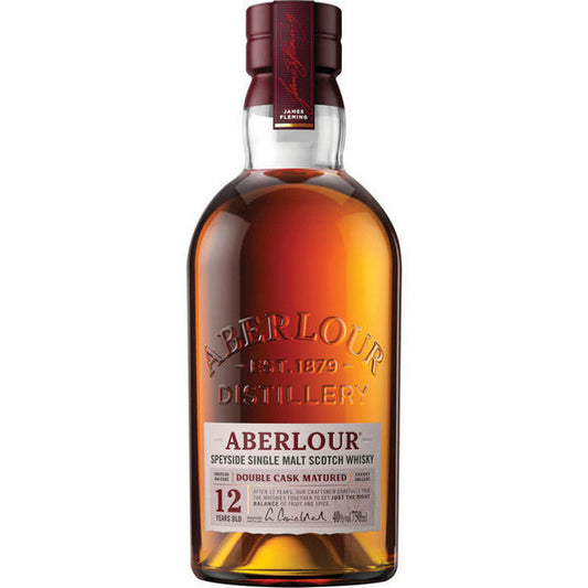 ABERLOUR Single Malt Scotch Double Cask Matured 12yr-80 pf - Liquor Bar Delivery