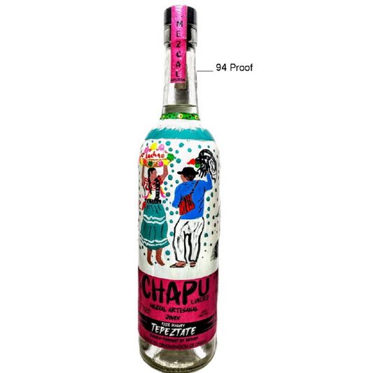 EL Chapu Linero Tepezate 96 proof 750 ml - Liquor Bar Delivery