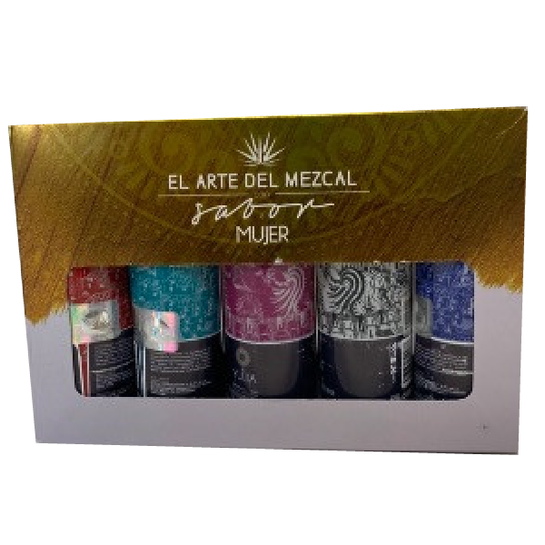 Yulia Mezcal Espadin 5-50ml Bottle Gift Pack - Liquor Bar Delivery