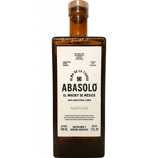 ABASOLO Ancestral Corn Whiskey Alma de La Tierra-86 pf - Liquor Bar Delivery