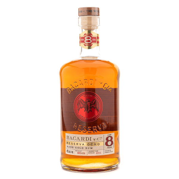 Bacardi Reserva Ocho Rum 8 Year - 750ml - Liquor Bar Delivery