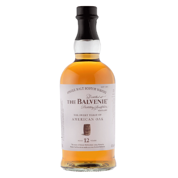 Balvenie 12 Yr Toasted Oak American Oak  - 750ml - Liquor Bar Delivery