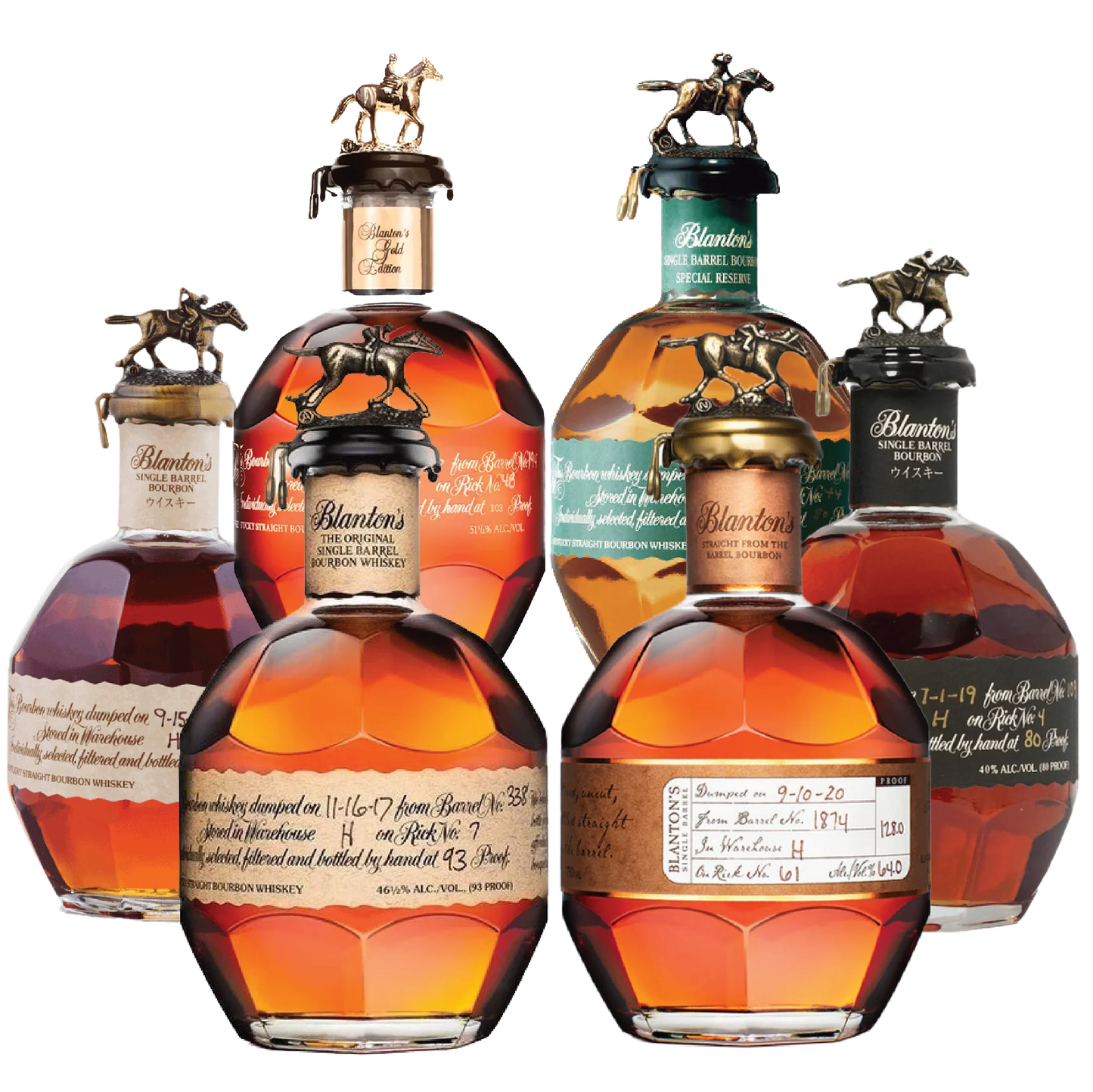 Blanton’s Full Set Package - Liquor Bar Delivery