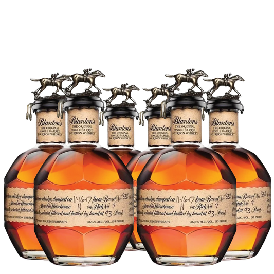 6 Bottles of Blanton's Single Barrel Bundle - 750ml - Liquor Bar Delivery