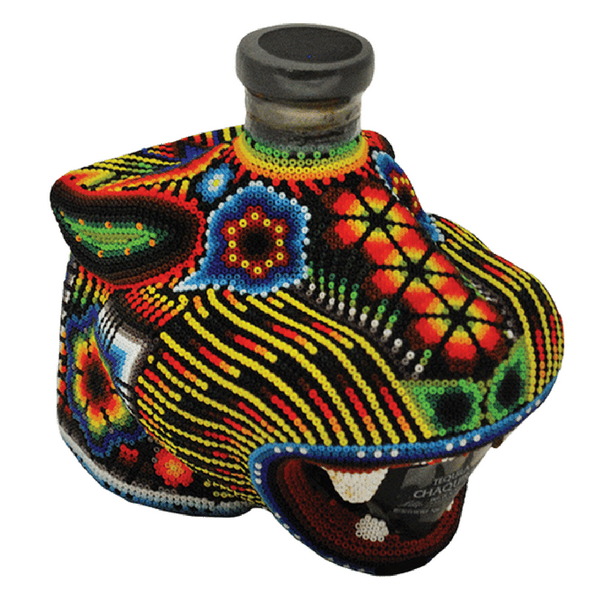 Chaquira Beaded Jaguar Extra Anejo Tequila -