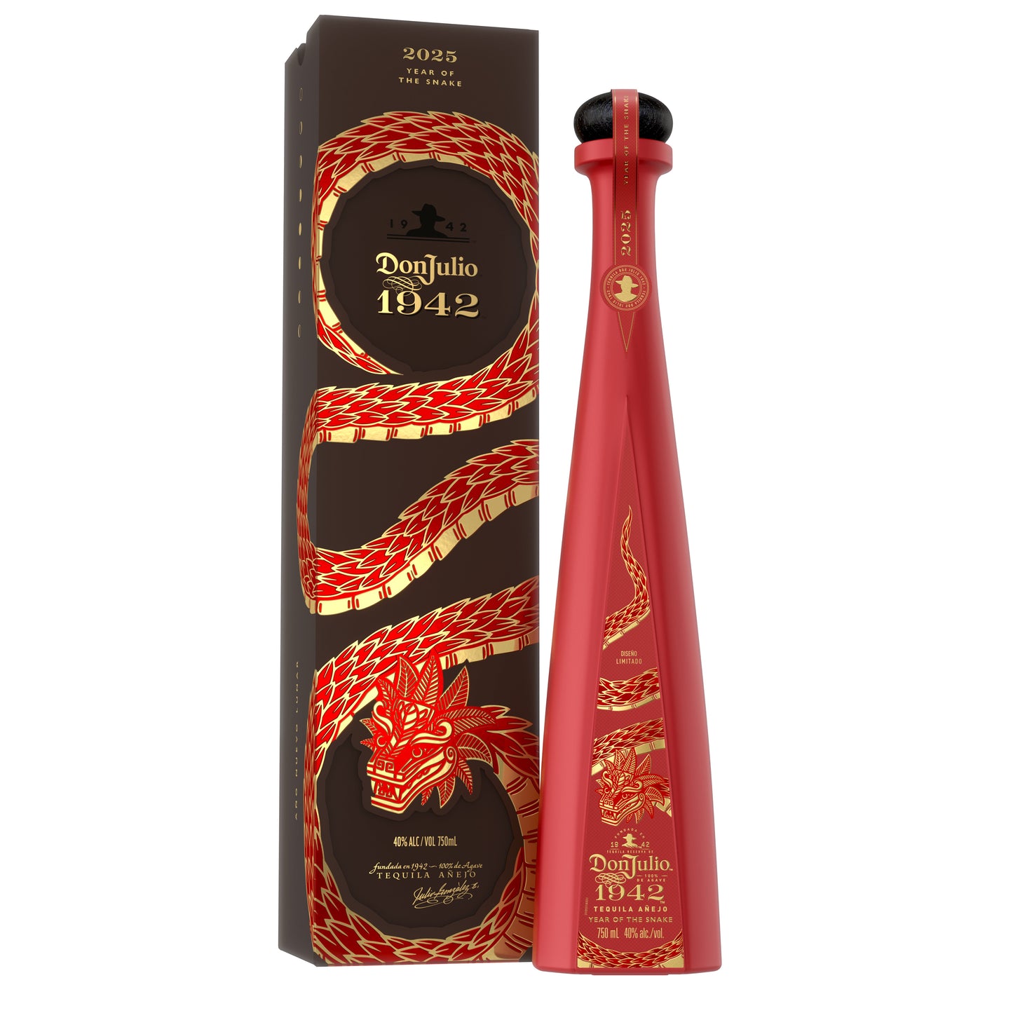 Don Julio 1942 Tequila Year of the Snake 2025 Lunar New Year Limited Edition | Liquor Bar Delivery