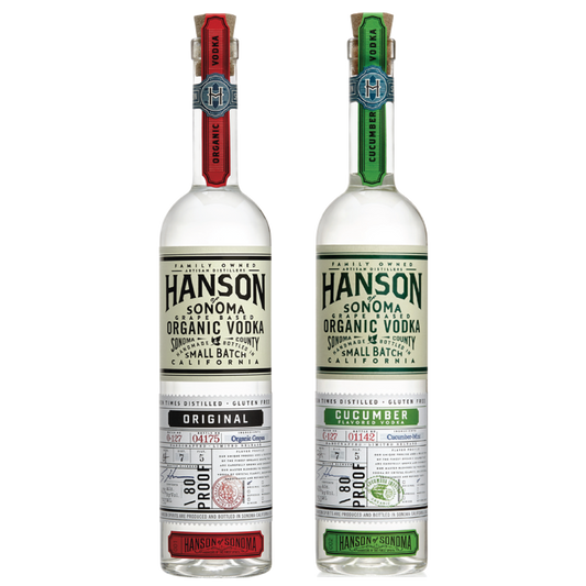 Hanson of Sonoma Organic  Vodka Package - 750ml