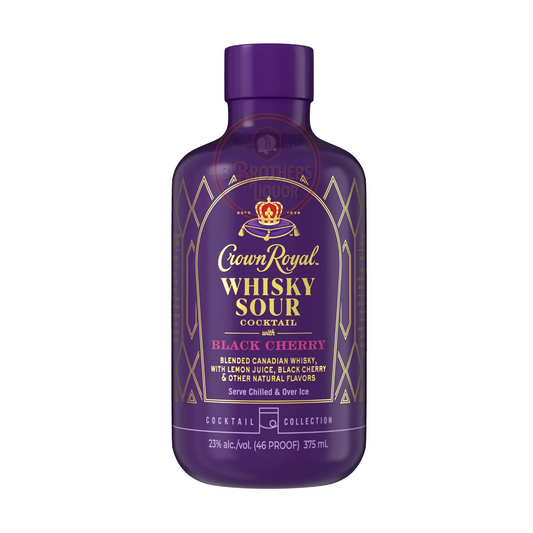 Crown Royal Whiskey Sour Black Cherry 375ml