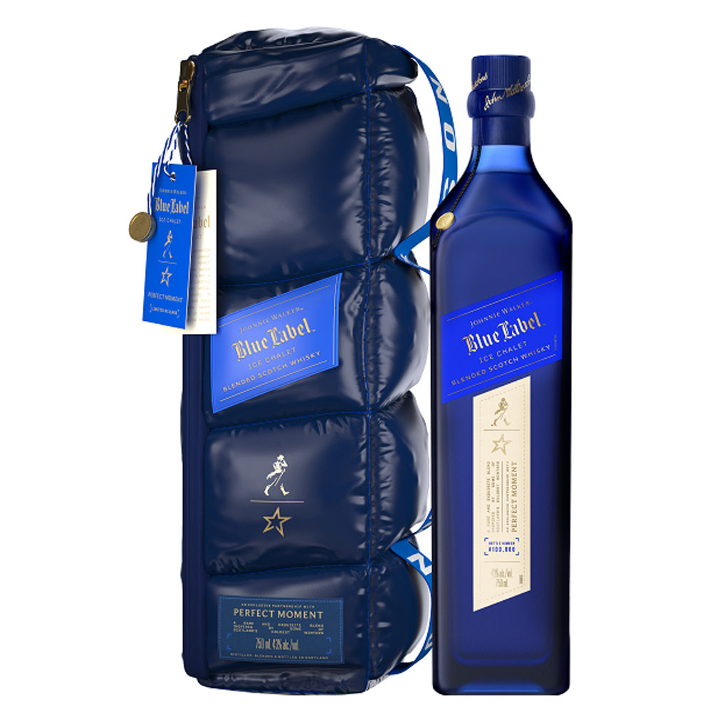 Johnnie Walker x Perfect Moment Blue Label Ice Chalet | Liquor Bar Delivery