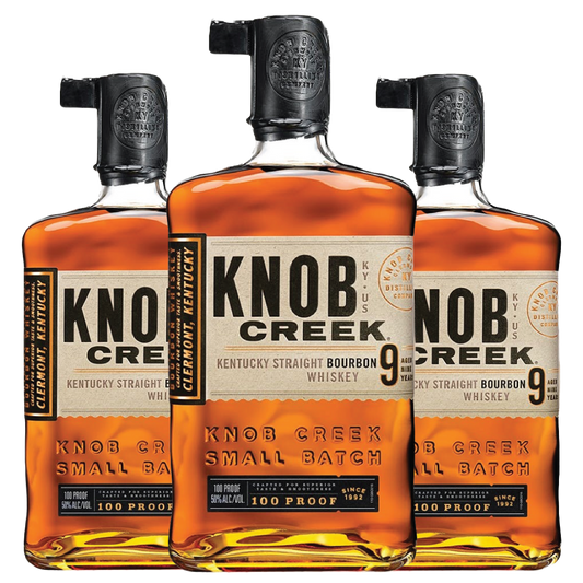 3 Knob Creek Bourbon 9 year Bundle