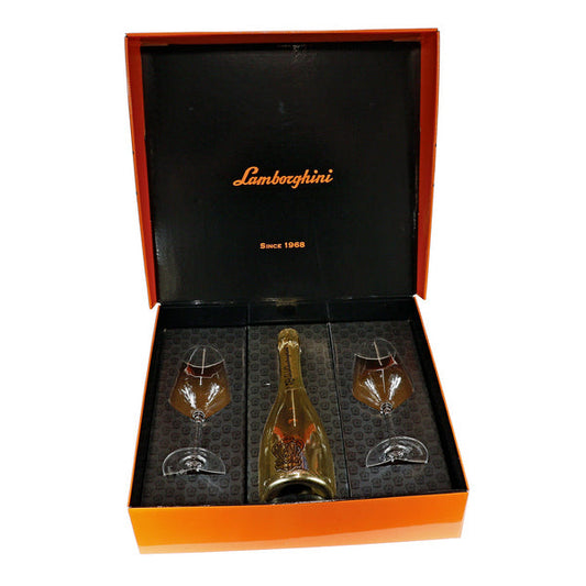 Lamborghini: Oro Vino Spumante Gift Set - Liquor Bar Delivery