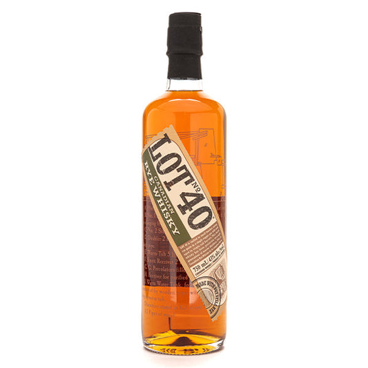 Lot No. 40 Rye Whiskey - 750ml - Liquor Bar Delivery