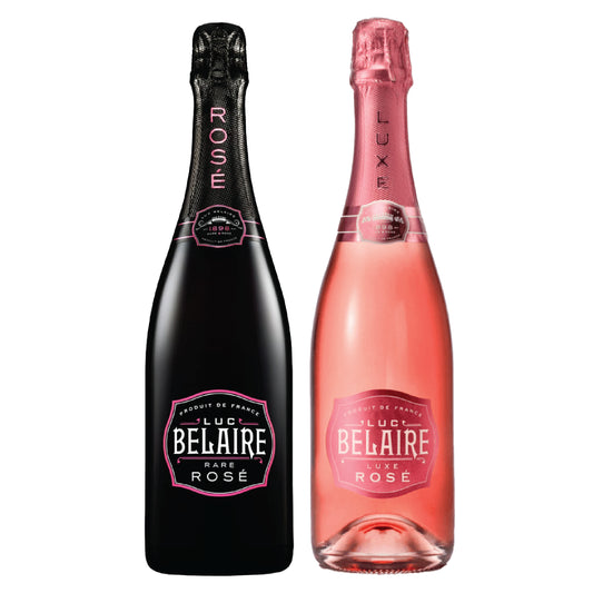 Luc Belaire Luxe Rose and Rare Rose Package