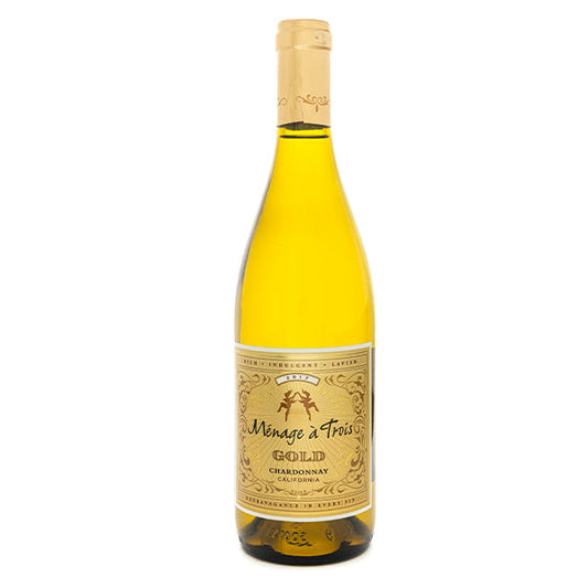 Menage a'Trois Chardonnay 2017 - Liquor Bar Delivery