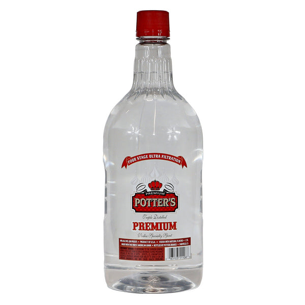 Copy of Potter's Vodka - 1.75L - Liquor Bar Delivery