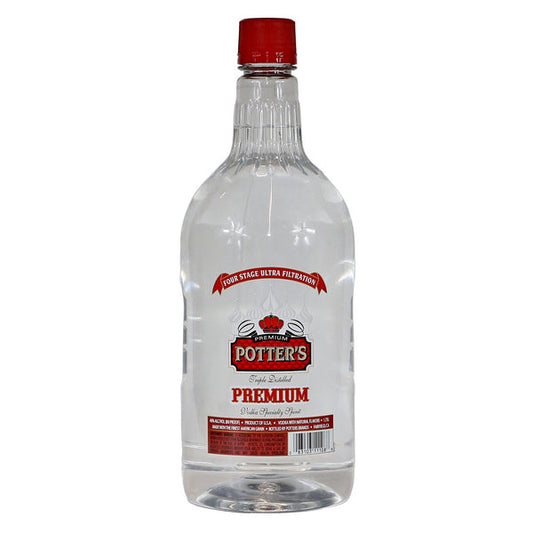 Copy of Potter's Vodka - 1.75L - Liquor Bar Delivery