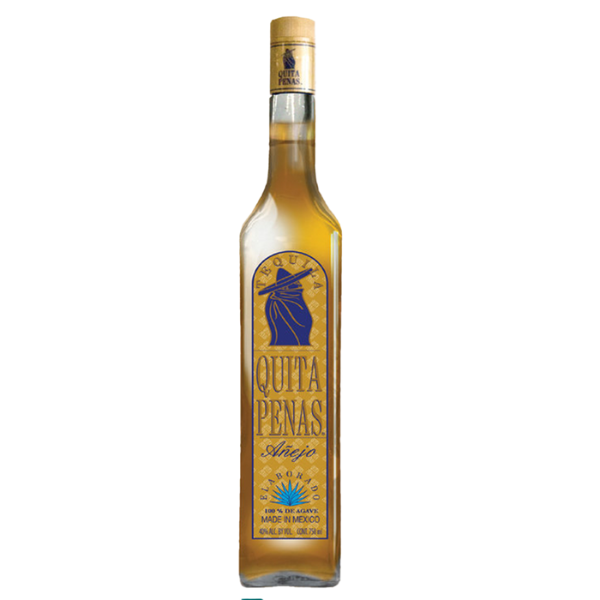 Quita Penas Tequila Anejo 1L - Liquor Bar Delivery