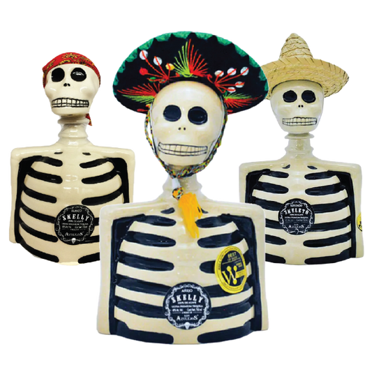 Los Azulejos Skelly Tequila Bundle - 750ml - Liquor Bar Delivery