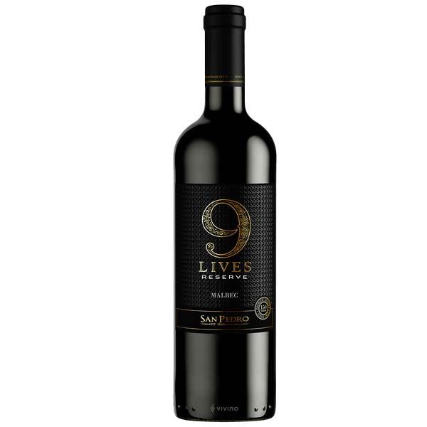 9 LIVES Malbec Reserve '17 - Liquor Bar Delivery