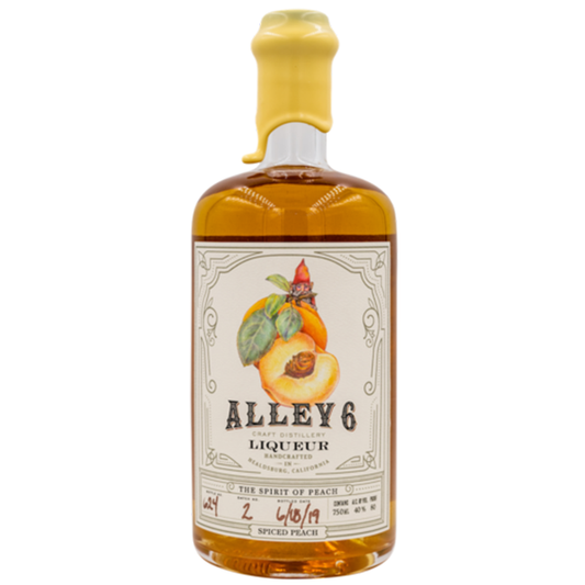 ALLEY 6 Spice Peach Liqueur-80 pf - Liquor Bar Delivery