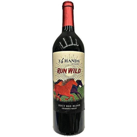 14 HANDS Run Wild Juicy Red Columbia Valley - Liquor Bar Delivery