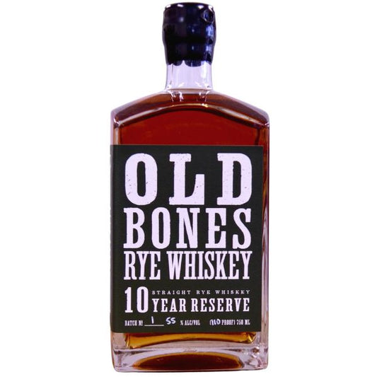 Backbone Old Bones Rye 10 Year Reserve - Liquor Bar Delivery