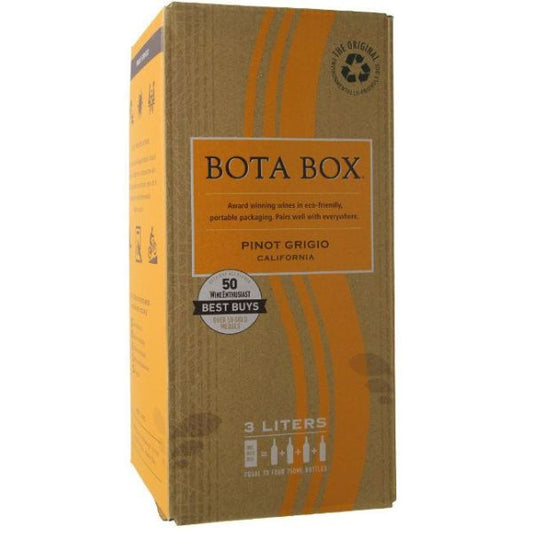 Bota Box Pinot Grigio / 3L - Liquor Bar Delivery