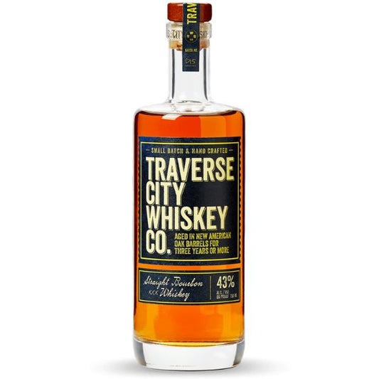 TRAVERSE CITY WHISKEY XXX STRAIGHT BOURBON - 750ml - Liquor Bar Delivery