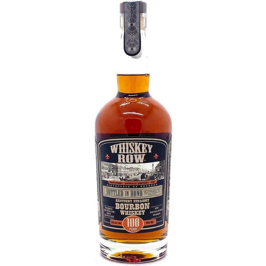 WHISKEY ROW BOTTLED IN BOND KENTUCKY STRAIGHT BOURBON WHISKEY 100 PROOF - Liquor Bar Delivery