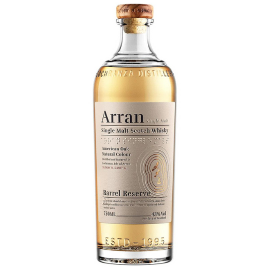 ARRAN Islands Single Malt Scotch Whisky Barrel Reserve - Liquor Bar Delivery