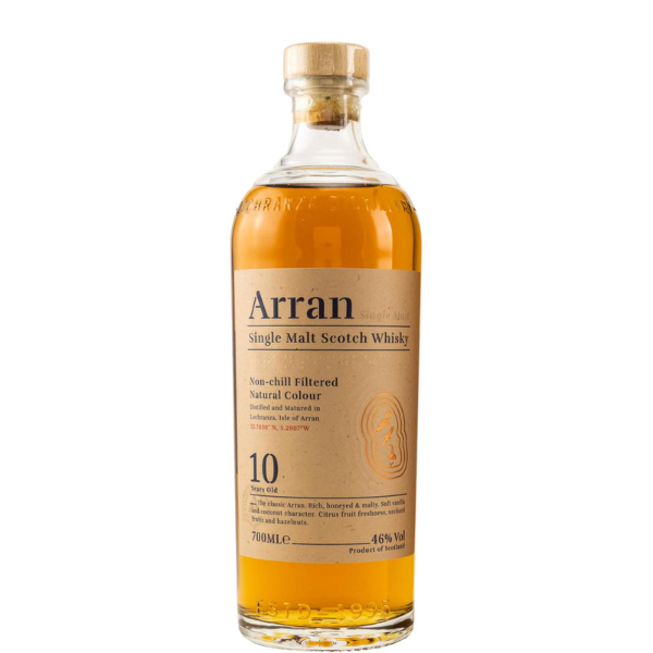 ARRAN Islands Single Malt Scotch Whisky 10yr - Liquor Bar Delivery