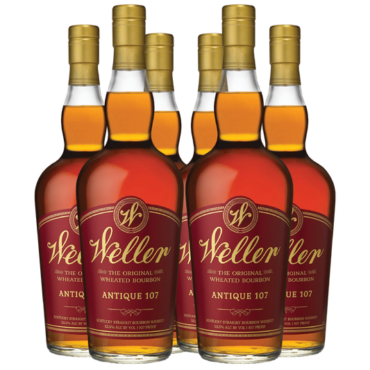 6 - W.L. Weller Antique 107 Bourbon Bundle