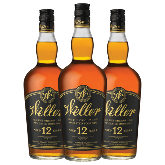 3 W.L. Weller 12 Year Old Bourbon Bundle