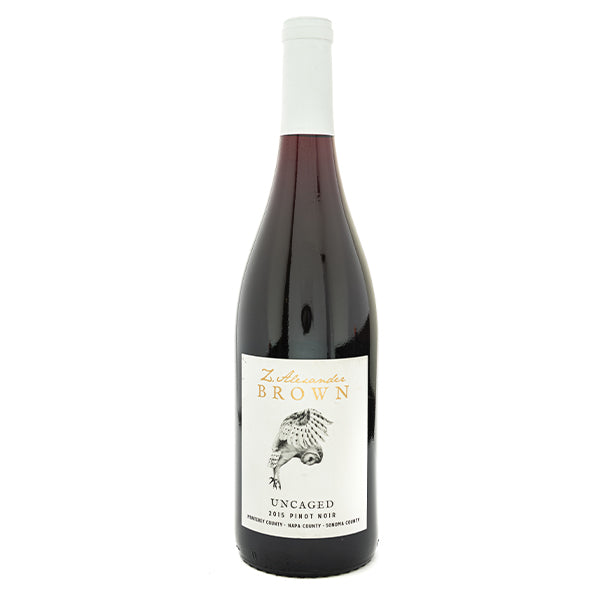 Z. Alexander Brown Uncaged 2015 Pinot Noir - Liquor Bar Delivery