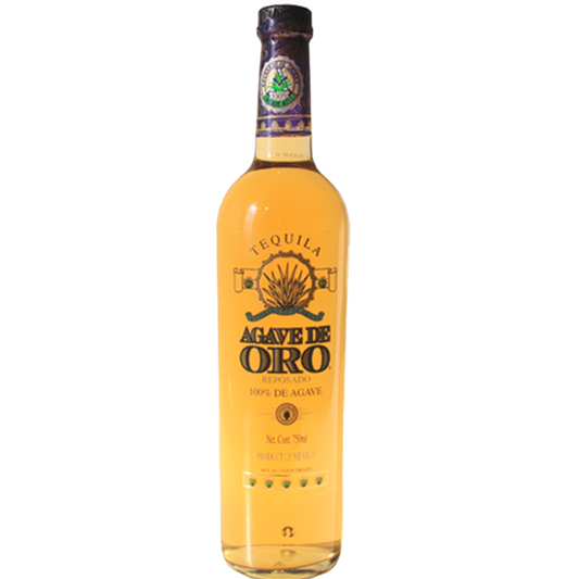 Agave DE Oro Reposado Tequila 750 ml - Liquor Bar Delivery