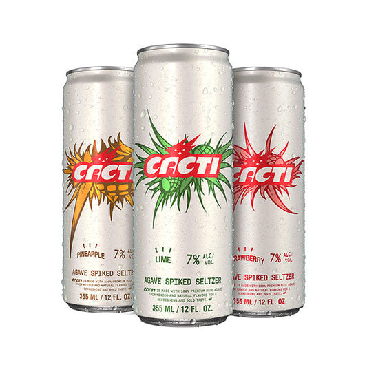 Cacti Agave Spiked Seltzer 9 pack - Liquor Bar Delivery