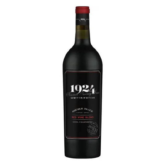 1924 Double Black Red Wine Blend - Liquor Bar Delivery