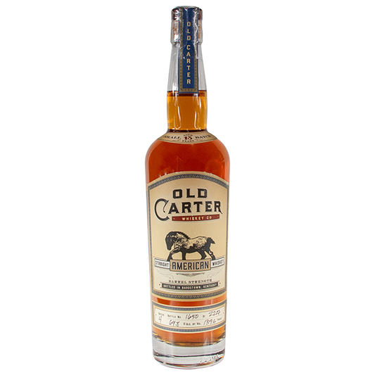 Old Carter 13 Year Old Straight American Whiskey - 750ml - Liquor Bar Delivery