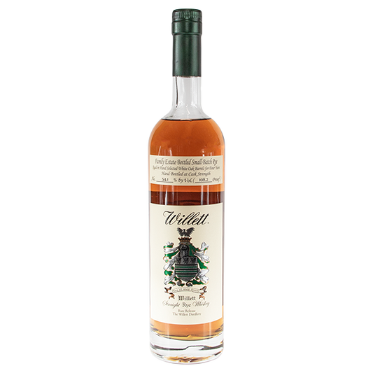 Willett 4yr Straight Rye Whiskey - 750ml - Liquor Bar Delivery