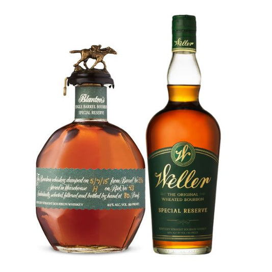 Blanton’s Green Label and W.L. Weller Special Reserve Bundle