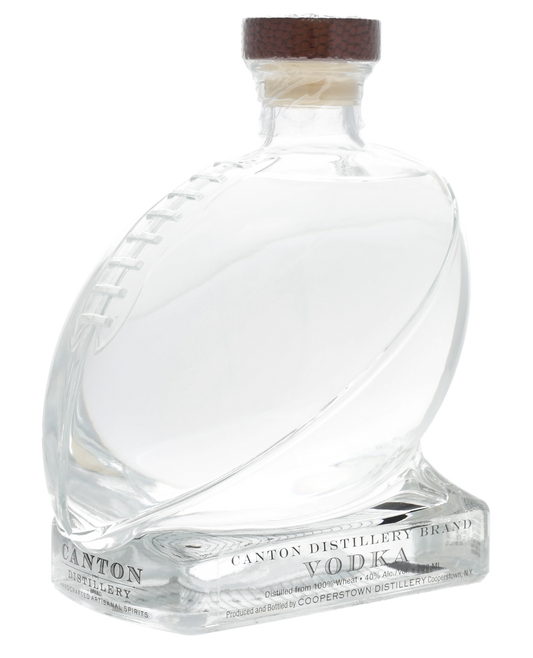 Canton Distillery Vodka in a Football Decanter - Liquor Bar Delivery