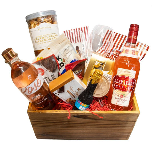 Rosé Basket - Liquor Bar Delivery