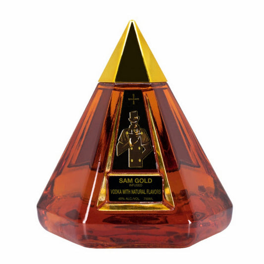 Sam Gold Pyramid Vodka Amberstone - 750ml - Liquor Bar Delivery